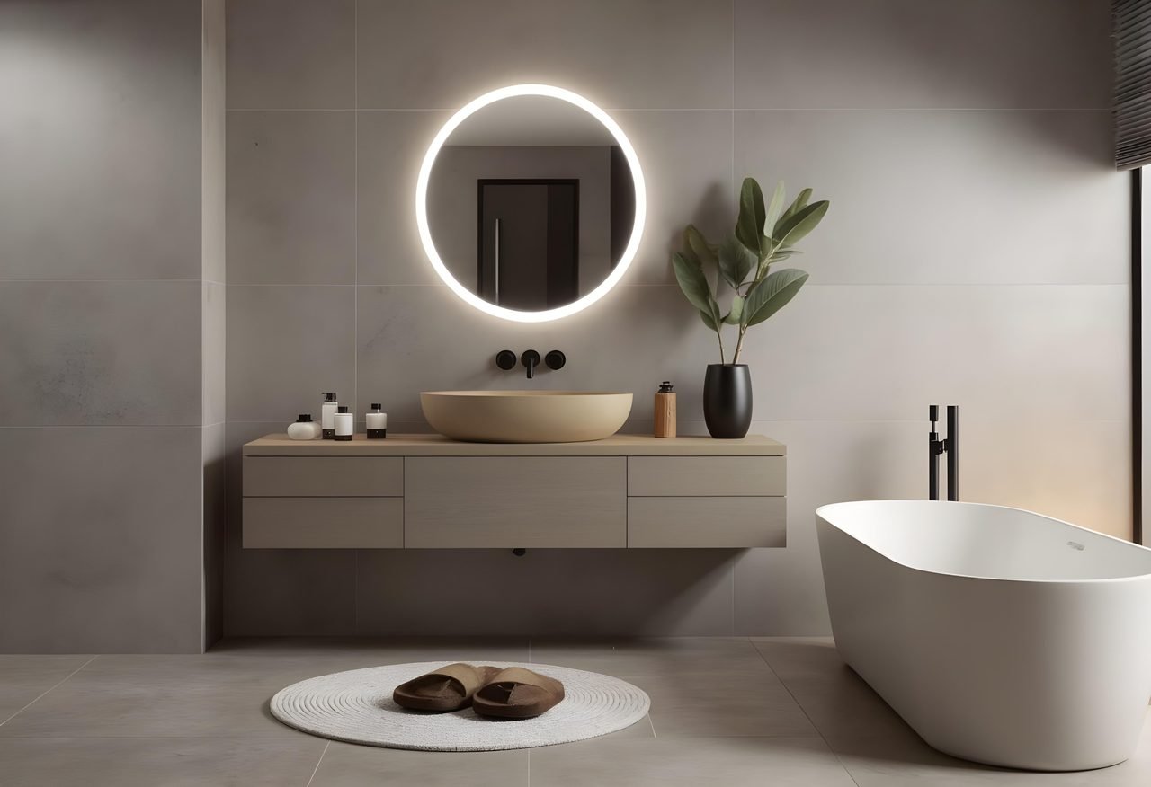 Espejo LED rectangular Valman · Ref. 5