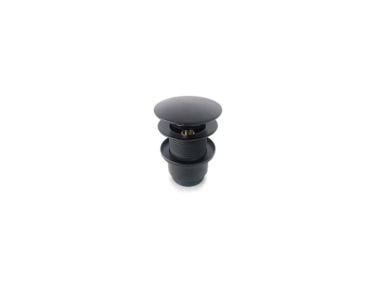 Válvula 60mm Negro Sin Rebosadero- Lavabo