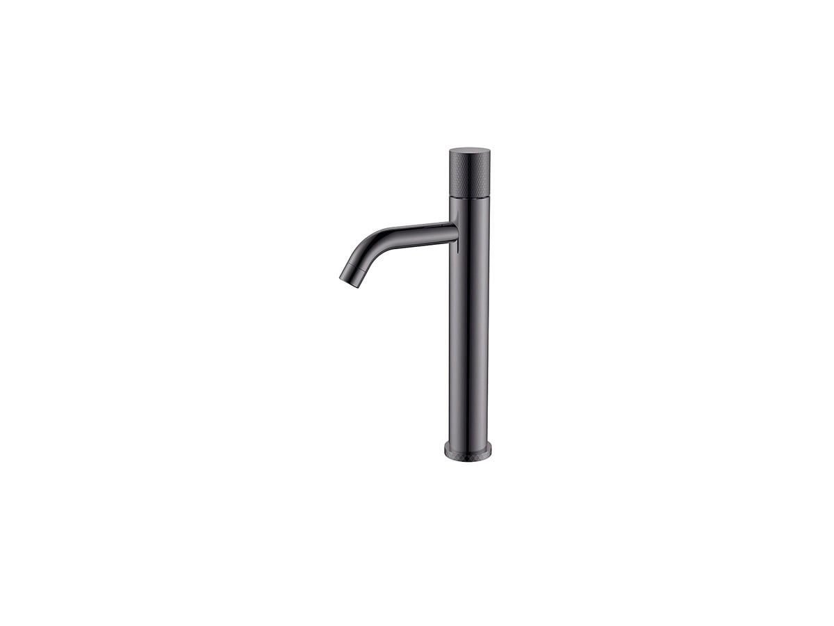 Milos Grifo Lavabo Alto Gun Metal — Bathco