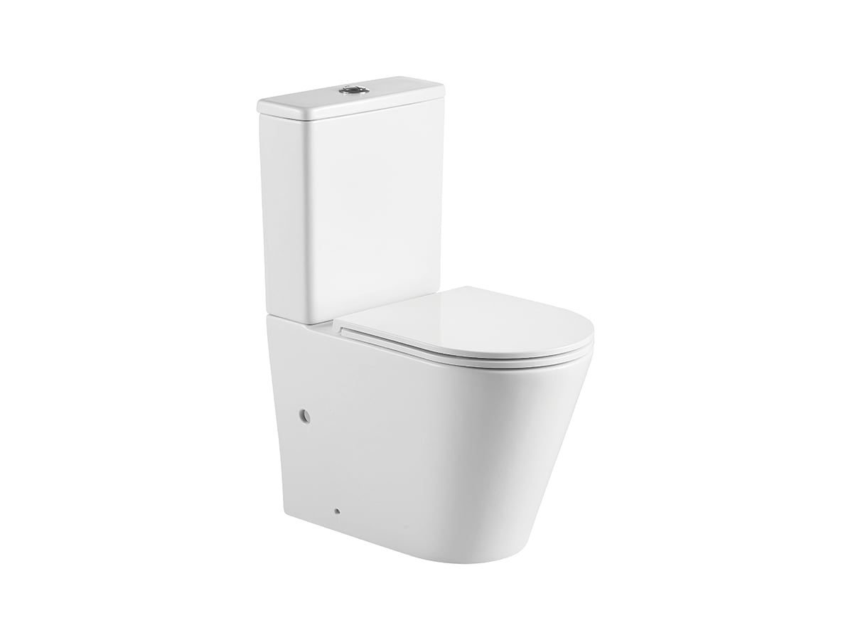 Antequera Inodoro Con Tanque Blanco Brillo — Bathco