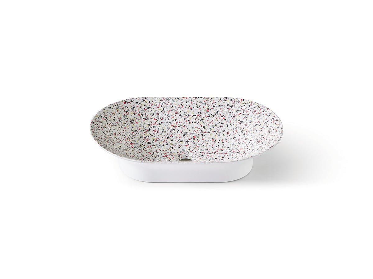 Aspen Oval Terrazo Colors