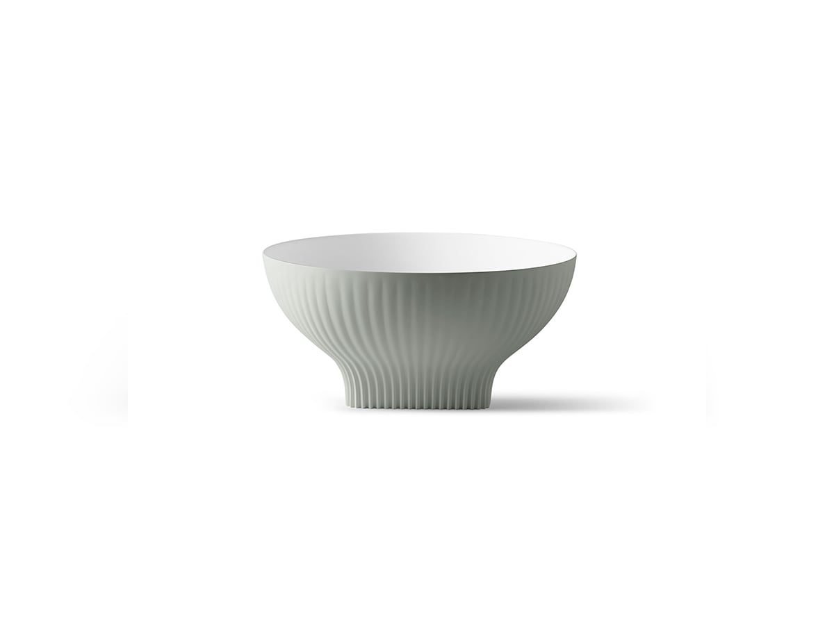 Cervino Circular Gris Claro- Lavabo Circular Sobre Encimera — Bathco