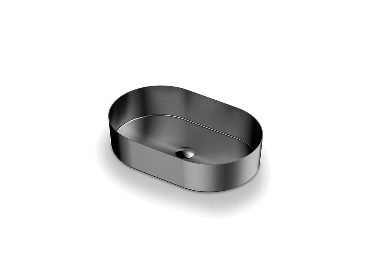Detroit Oval Gun Metal — Bathco
