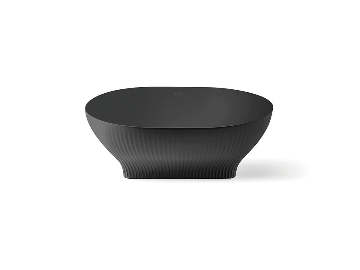 Dobra Oval Negro Mate