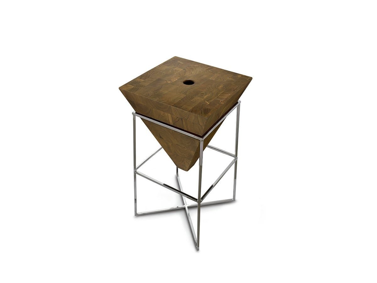 Pedestal Cónico Cuadrado Para Lavabo