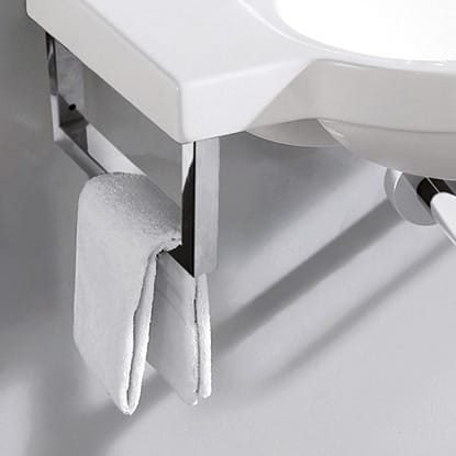 Soporte Toallero De Acero