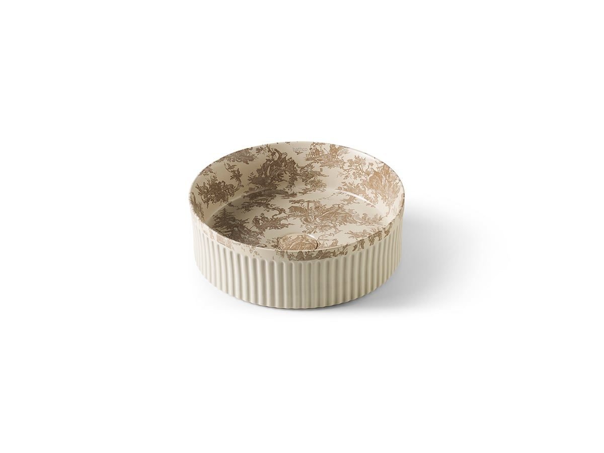 Wadi Toile De Jouy Beige